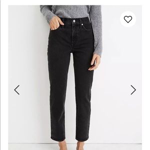 Madewell Tomboy Straight Denim - BRAND NEW